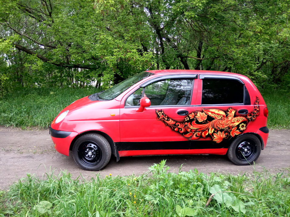 Daewoo Matiz - аэрография в Самаре