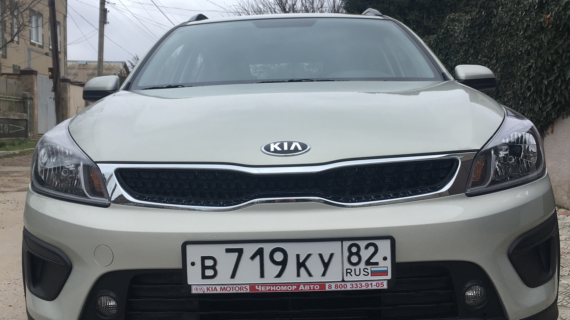 KIA Rio X-Line 1.4 бензиновый 2018 | 1.4 AT на DRIVE2