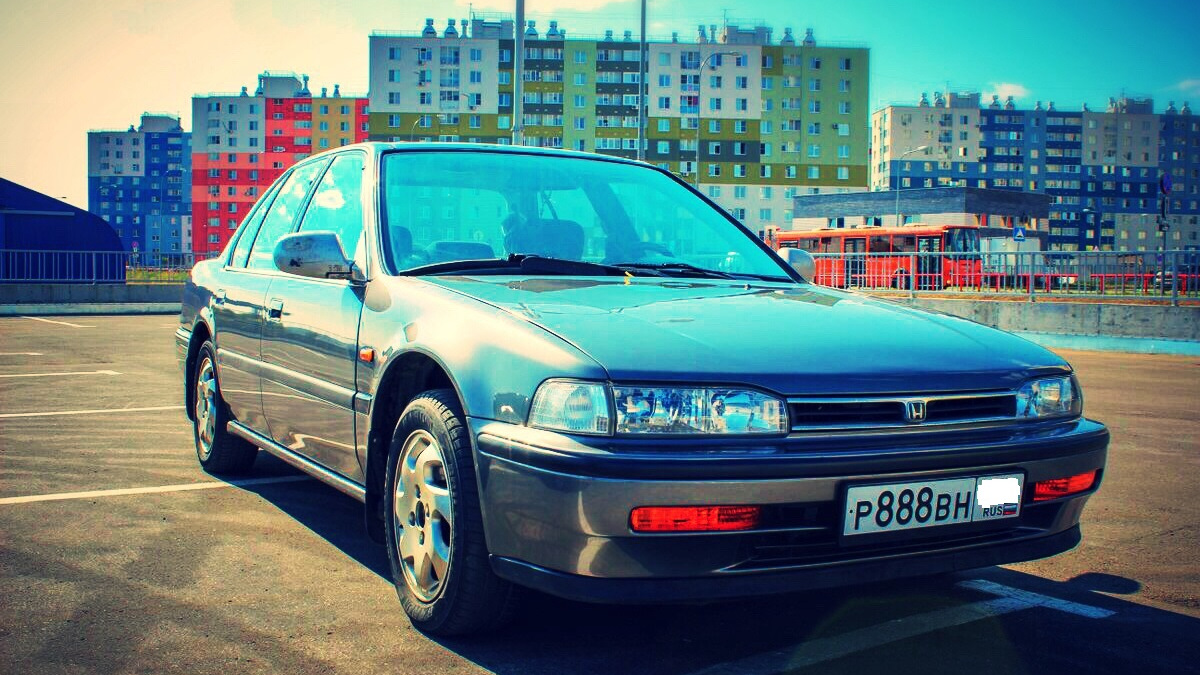 Honda Accord (4G) 2.2 бензиновый 1990 | возрождение квадрата. на DRIVE2