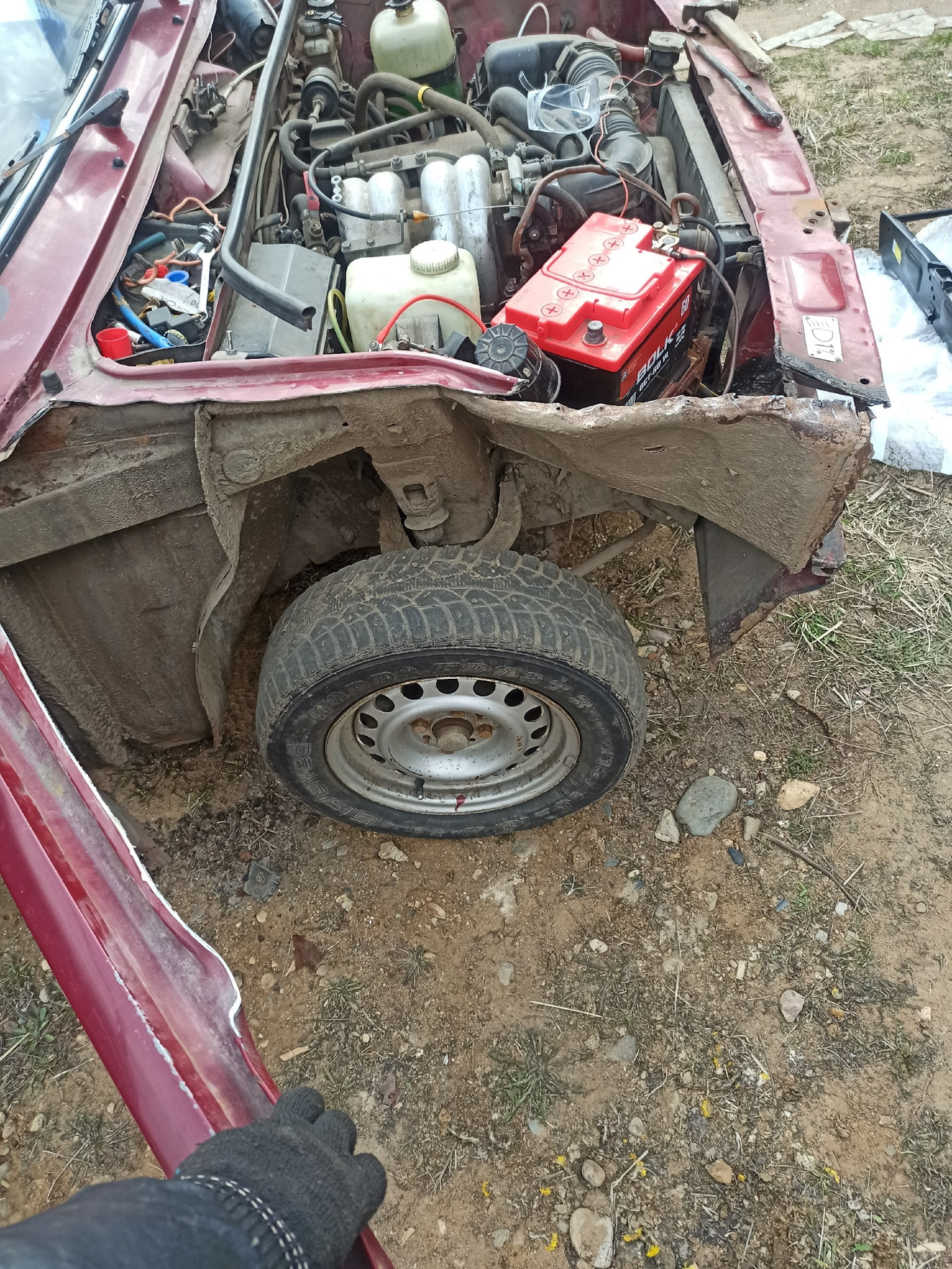 я пытался — LADA 210740, 1,5 л., 2008 года | кузовной ремонт | DRIVE2