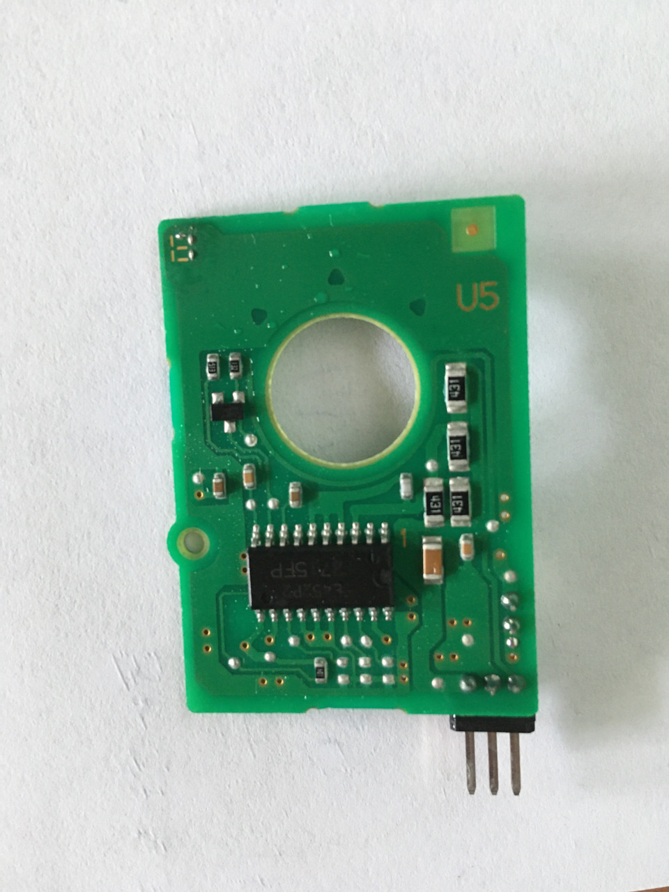 потенциометр (сзади) — Nissan Teana (J31)