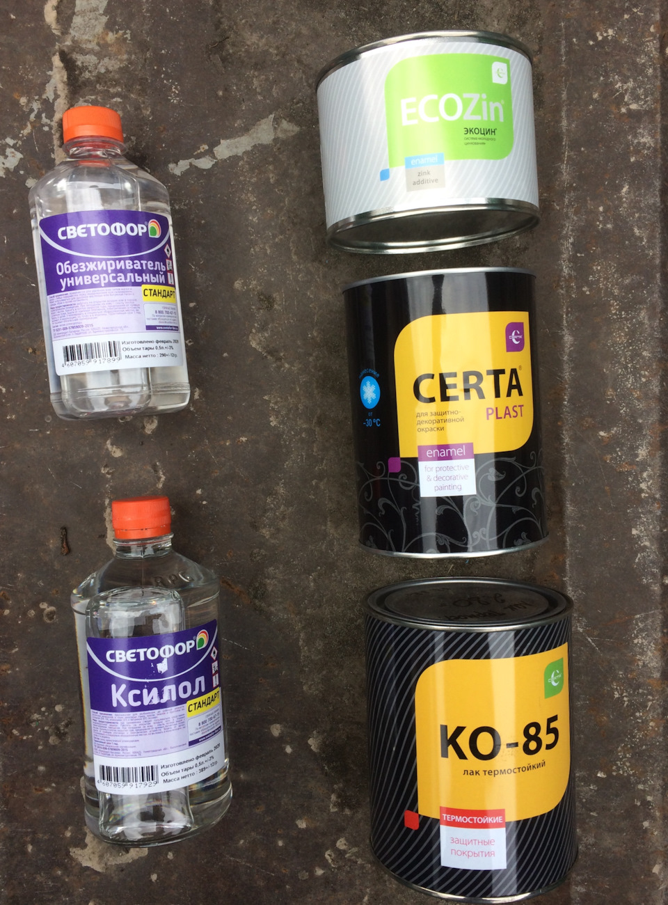 Замена пыльников, покраска суппортов, замена жидкости в гидроприводе ...