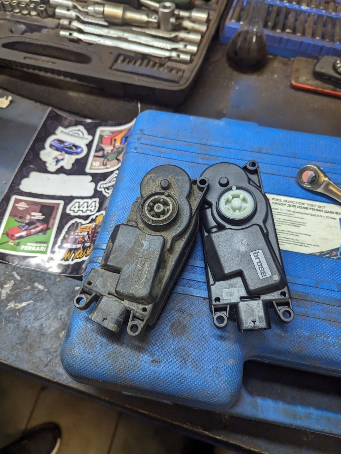 Замена мотора жалюзей без съема бампера — BMW 5 series Touring (G31), 2 ...