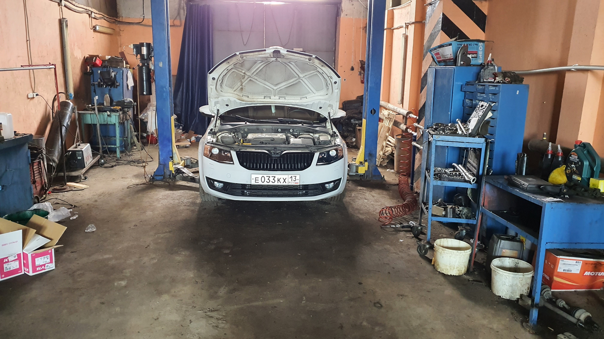 Регулировка актуатора турбины CJSA — Skoda Octavia A7 Mk3, 1,8 л, 2014 ...