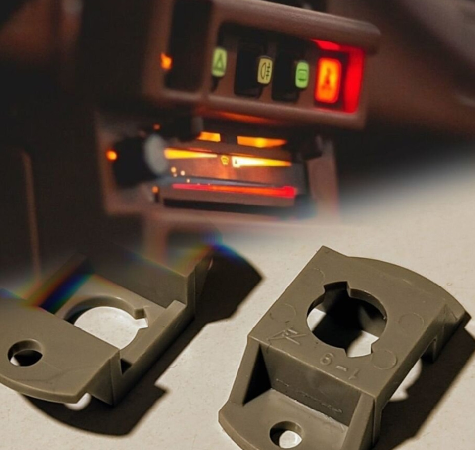 Кронштейн подсветки кнопок низкой панели ваз 2108 2109 21099 на Lada ...