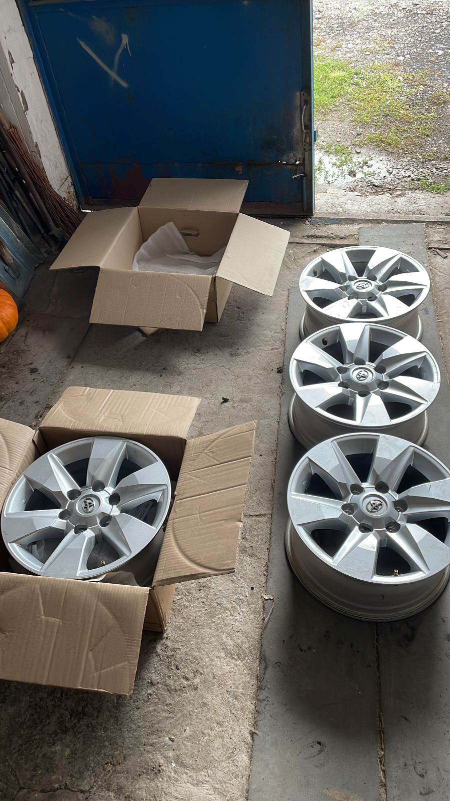 Бархатные тяги 7,5Jx17 ET25 — Toyota Land Cruiser Prado 150-series, 2,7 ...