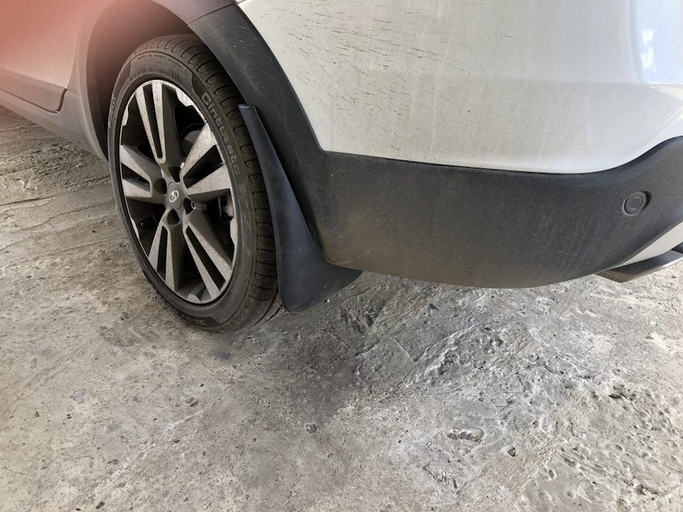 Брызговики задние LADA Vesta SW Cross, 2017, 2 шт.(optimum) в пакете арт. NLF.52