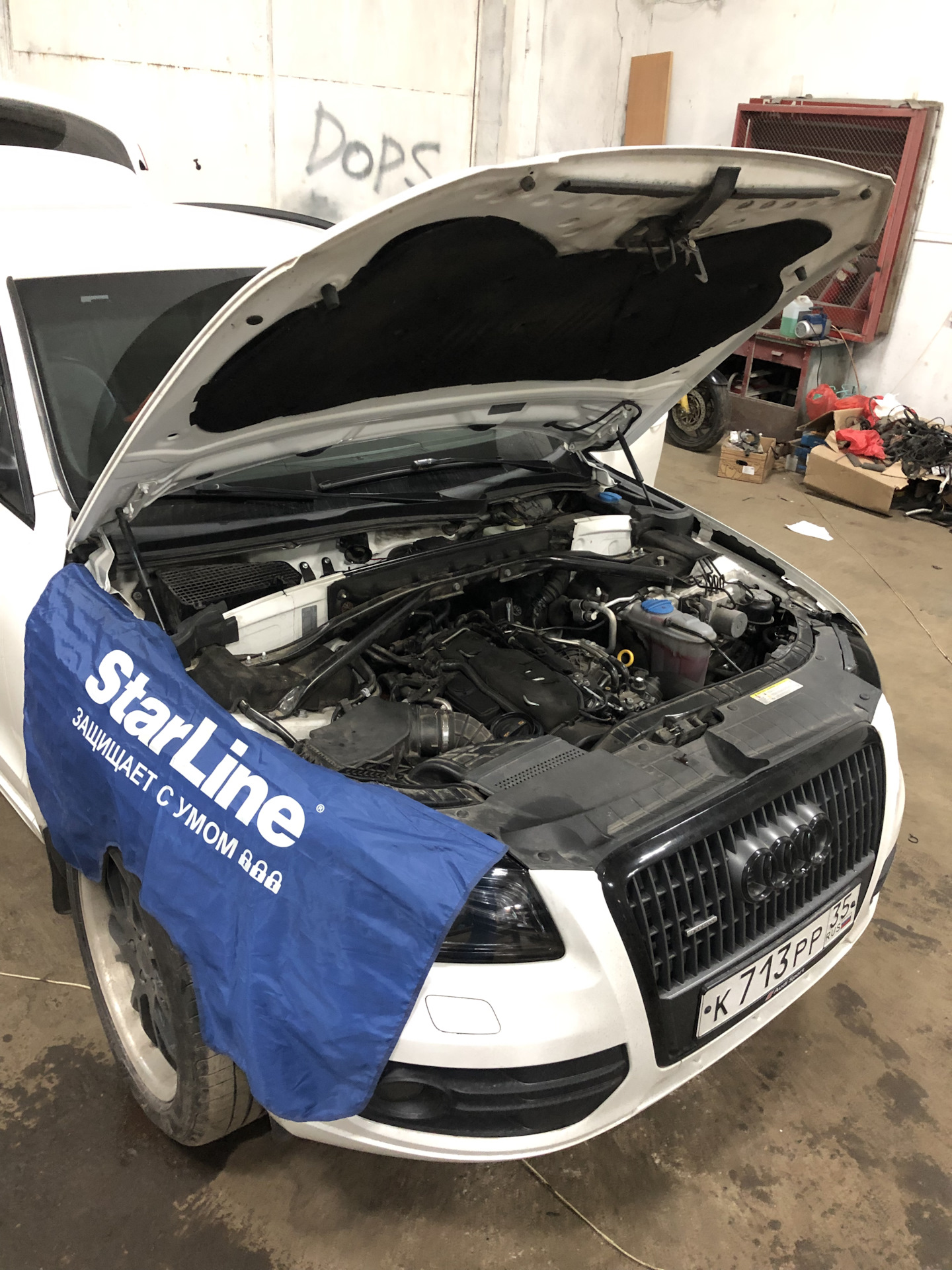 Установка отопителя Бинар-5S дизель! — Audi Q5 (1G), 2 л, 2010 года ...