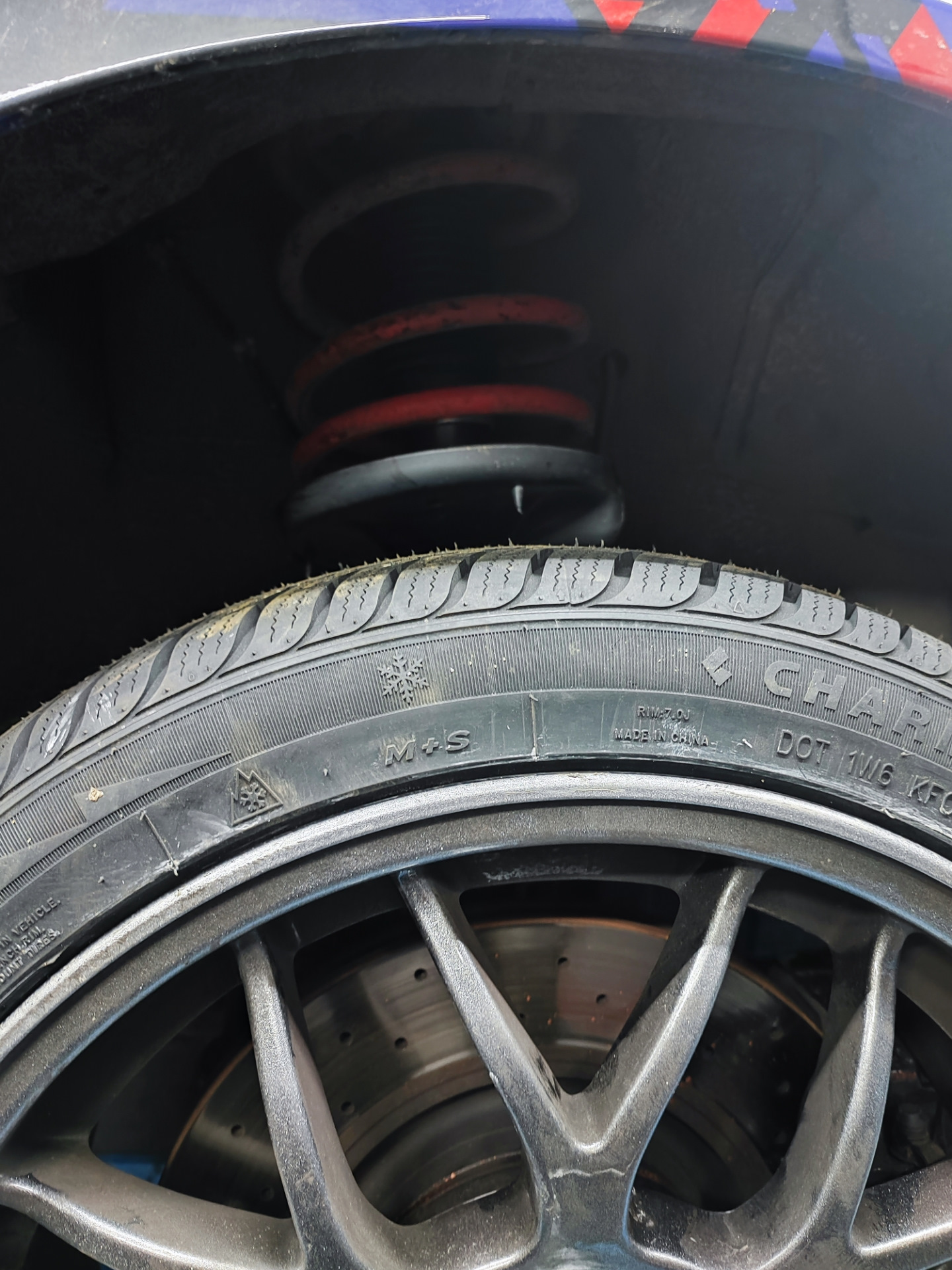 Резина СHARMHOO Winter sport 205/45 R17 — Hyundai Elantra (3G), 2 л ...