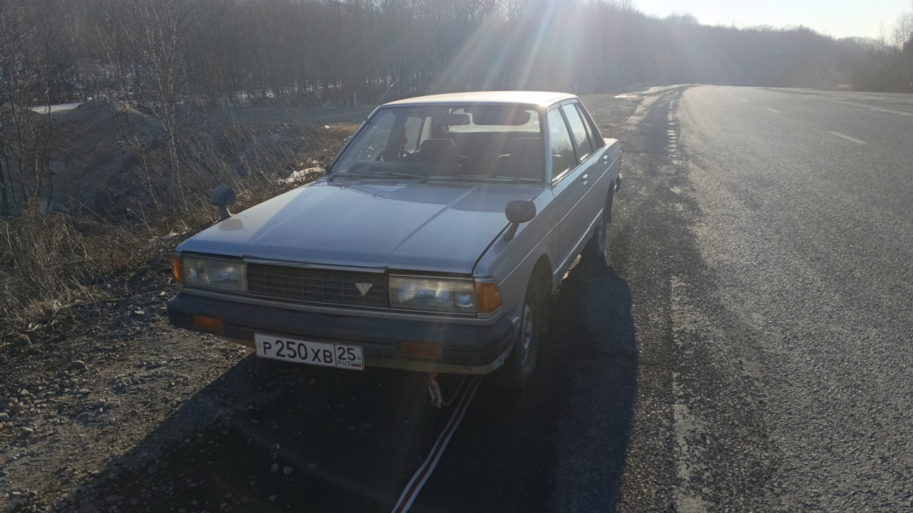 Второй день в качестве владельца — Nissan Bluebird (910), 1,6 л, 1983 года  | другое | DRIVE2