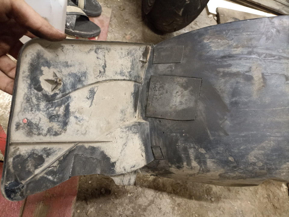 Ремонт локеров (подкрылок) — Citroen Jumpy (2G), 1,6 л, 2013 года ...