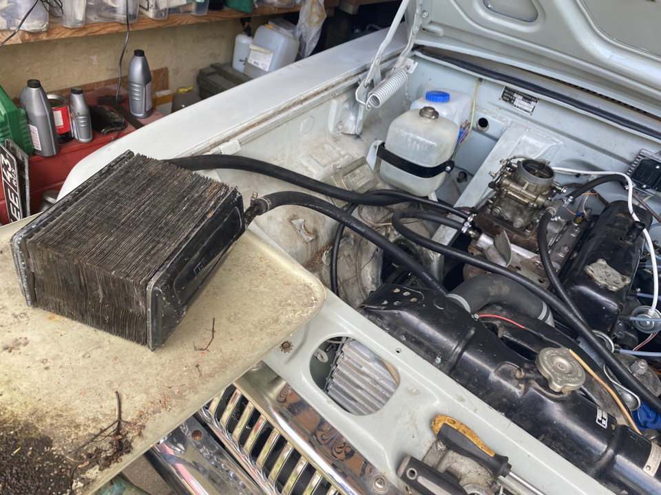 Замена печки или чем оклеить радиатор? — ГАЗ 24, 2,5 л, 1977 года ...