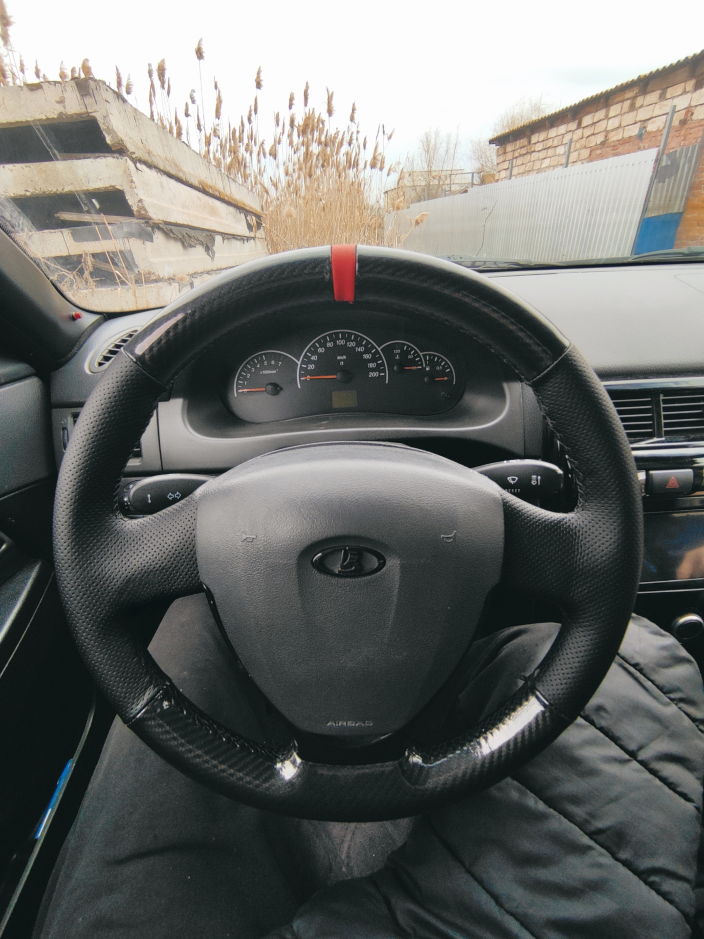 оплетка на руль приора 2