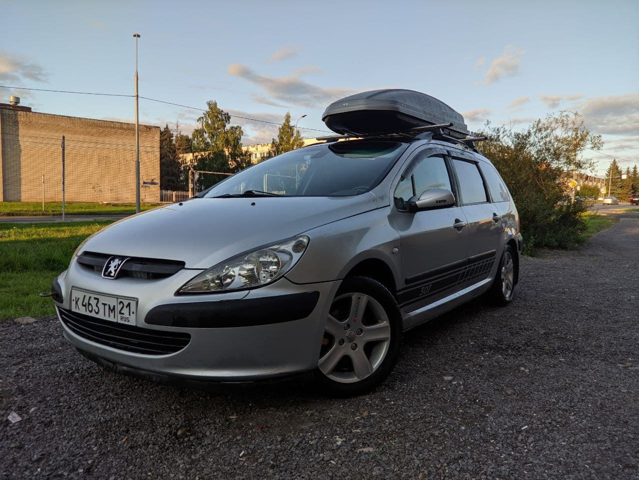 Peugeot 307 в камуфляже