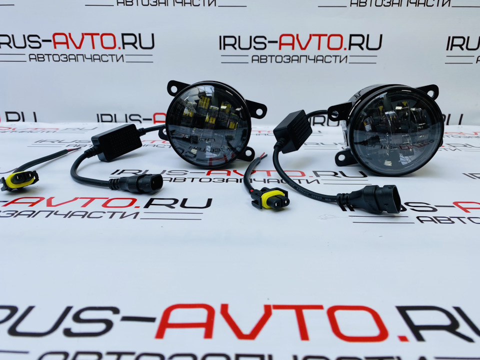 Противотуманные фары 2180 vesta веста 7 LED линз — ИРУСАВТО на DRIVE2