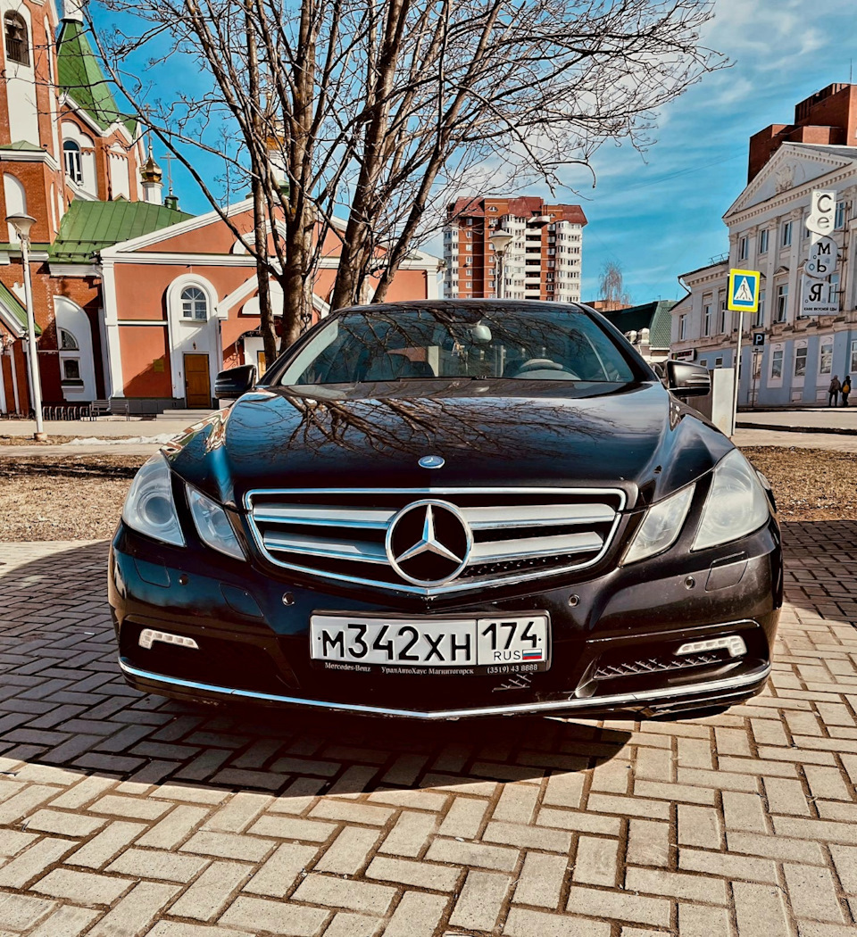 Два года владения — Mercedes-Benz E-class Coupe (C207), 1,8 л, 2010 года |  продажа машины | DRIVE2