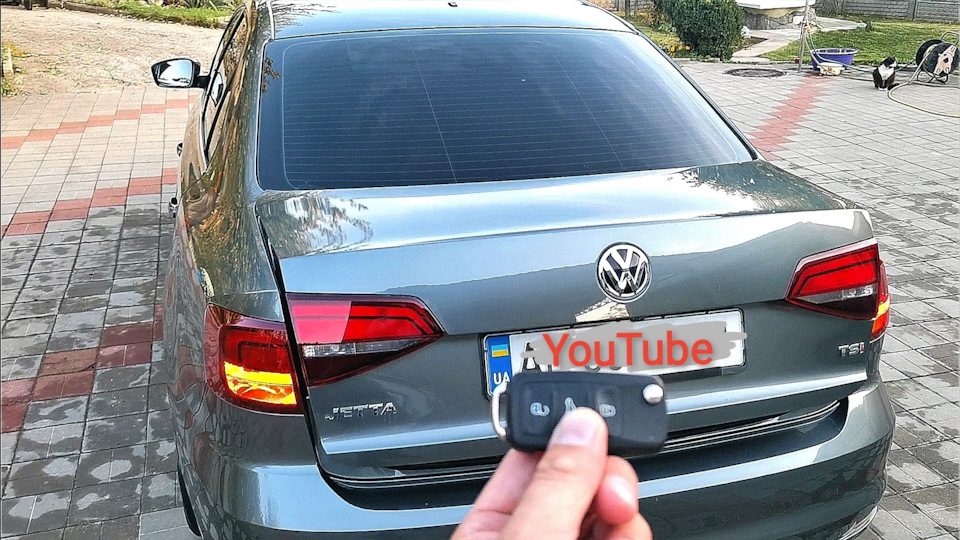 Автоматическое открытие багажника с пульта VW Jetta 6 Джетта 6 ...