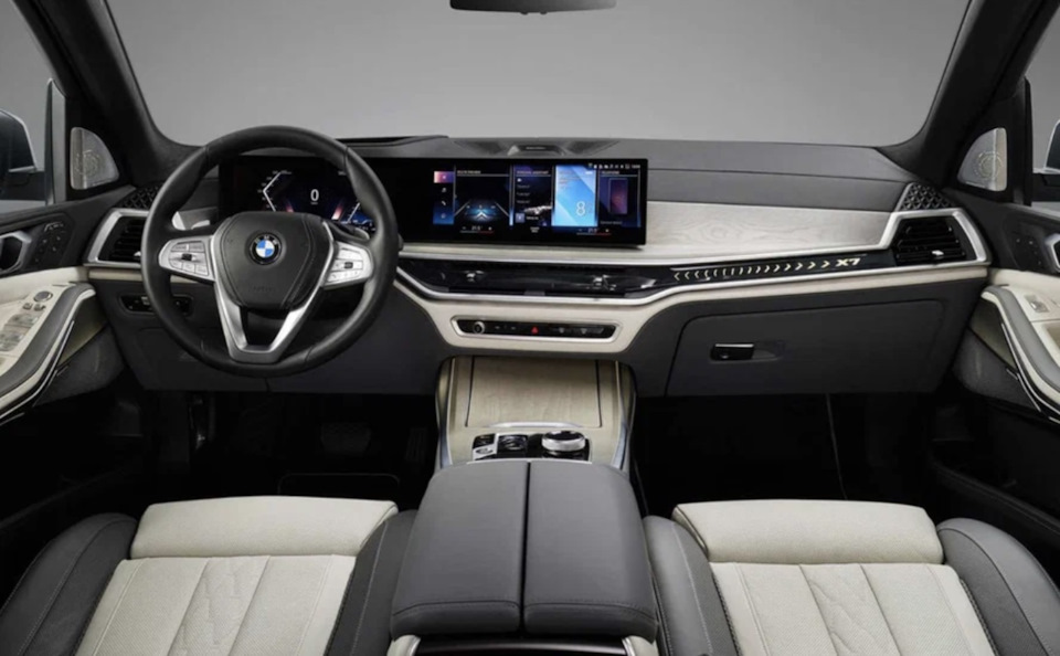 Bmw x7 фото салона