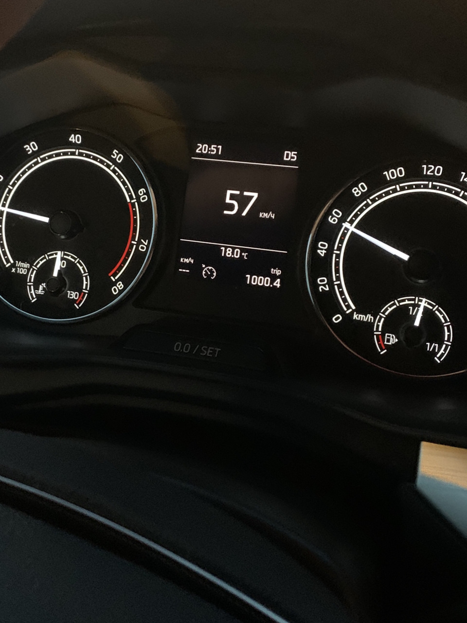 Первая 1000км — Skoda Rapid (2G), 1,6 л, 2020 года | обкатка | DRIVE2