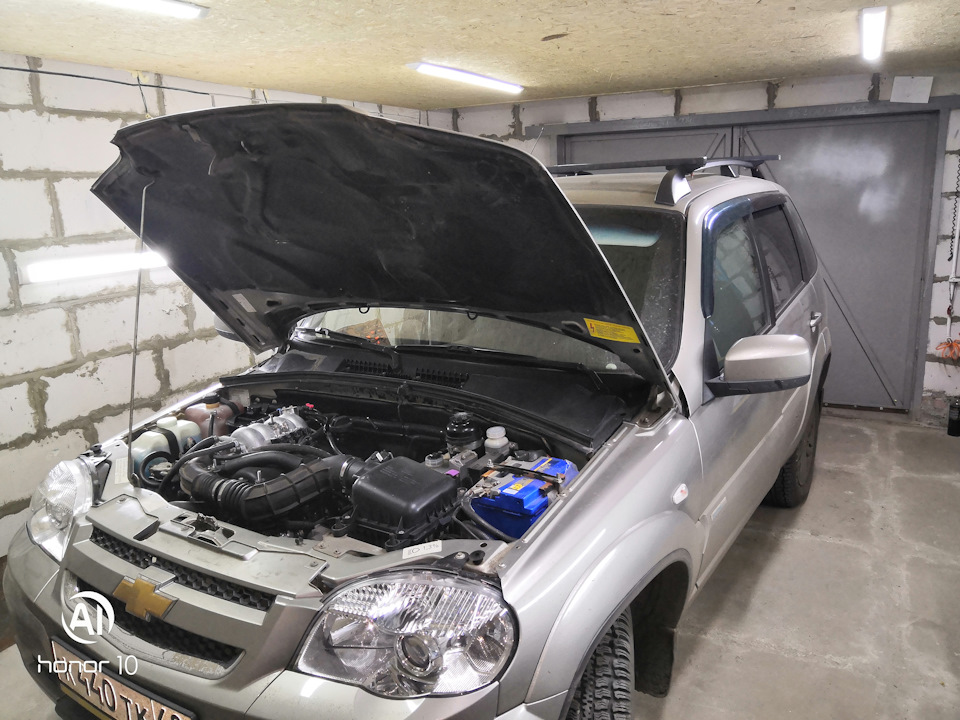 Сливаем антифриз — Chevrolet Niva GLX