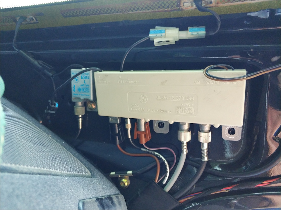 Исправление плохого приема радио китайской ГУ — BMW 5 series (E39), 2,8 ...