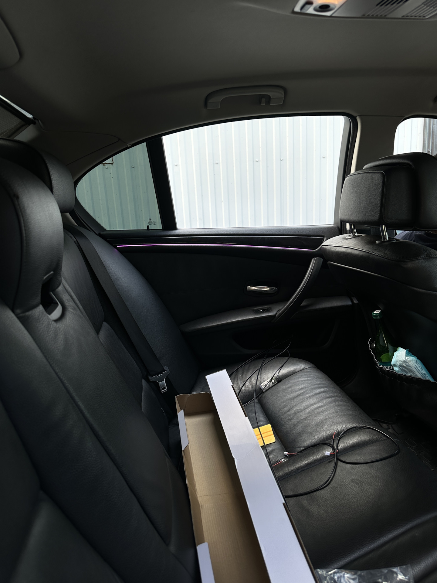 Ambient light (эмбиент подсветка) bmw e60 — BMW 5 series (E60), 2,5 л ...