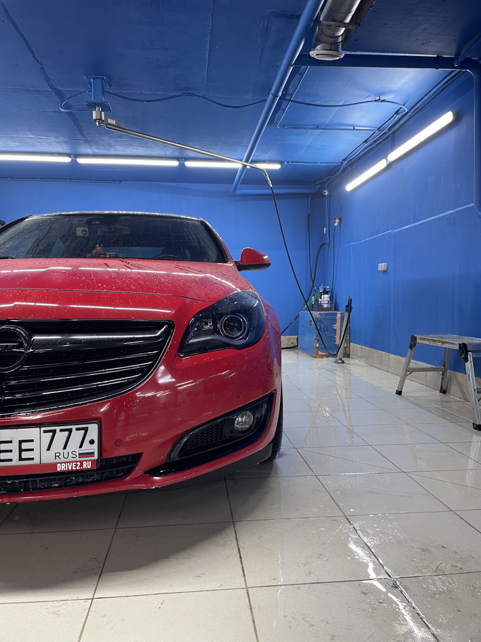 Подарки от Adanui или Aquapel на Красный Opel — Opel Insignia (1G), 1,6 л,  2014 года | мойка | DRIVE2