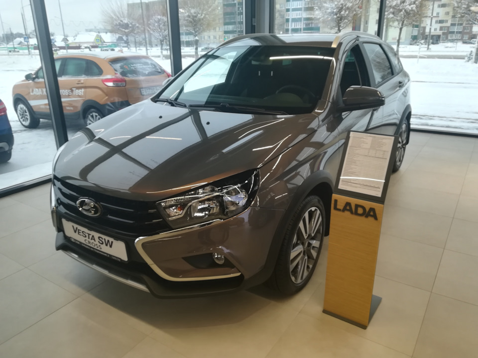 Пока ждал посмотрел как выросли цены в Беларусских рублях. — Lada Vesta SW Cross (1G)