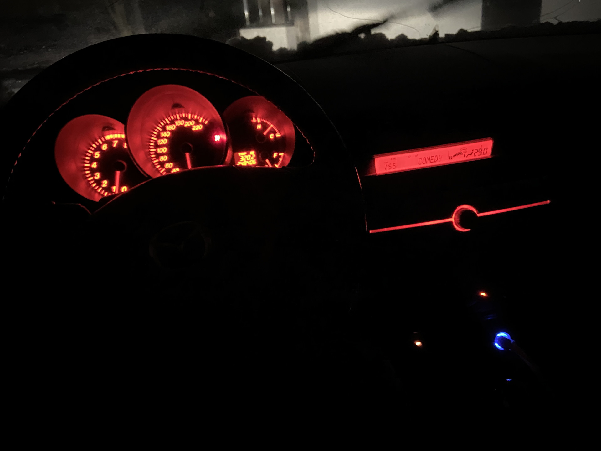 Ближний свет — Mazda 3 (1G) BK, 2 л, 2006 года | электроника | DRIVE2