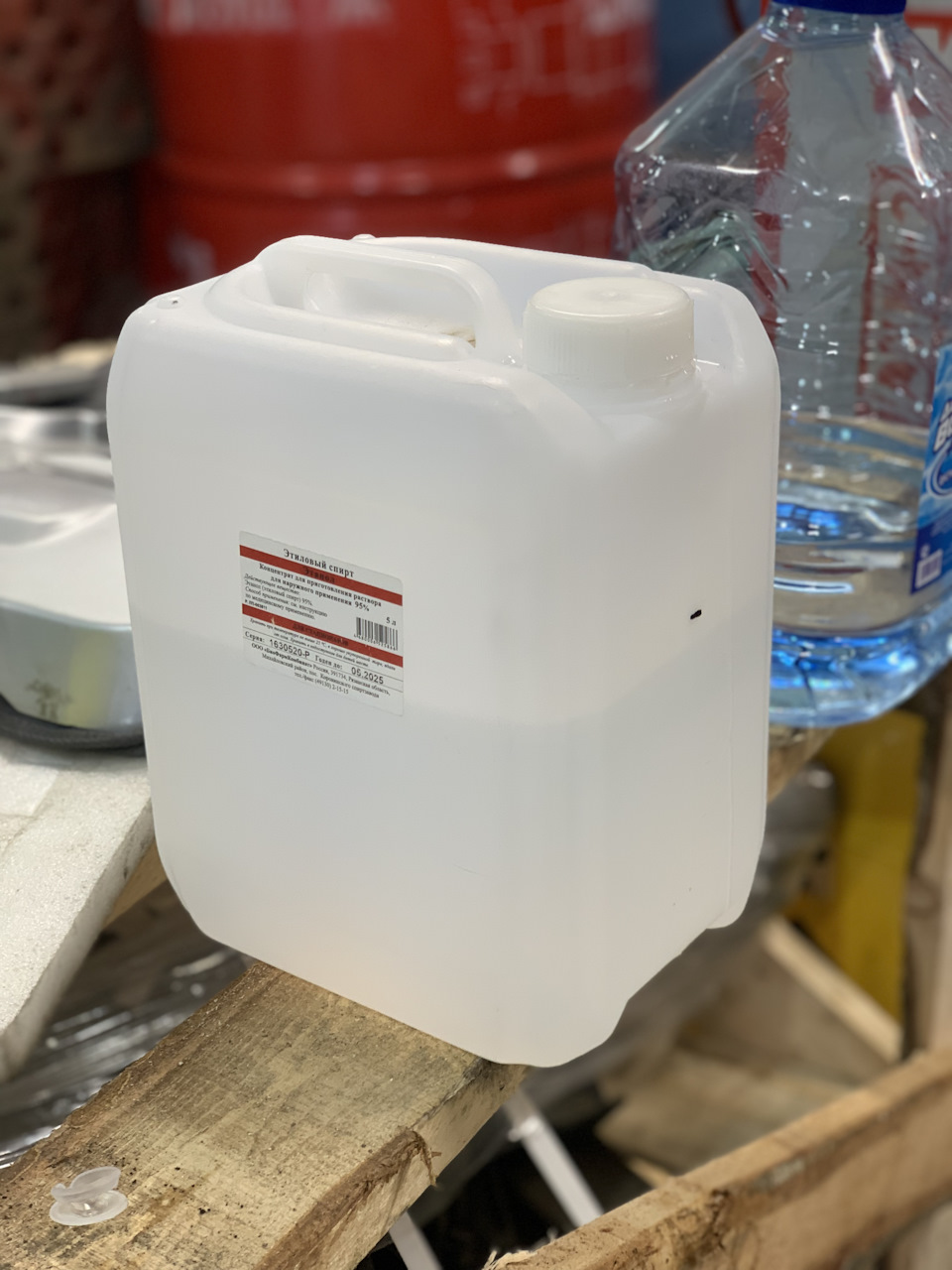 Установка водометанола. — Toyota Mark X (GRX120), 3,5 л, 2007 года ...