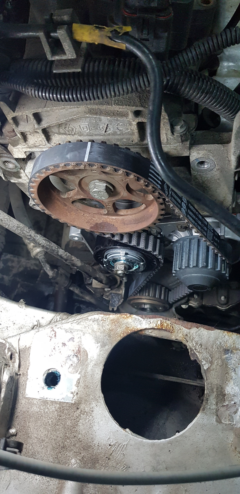 Большое Т.О.Продолжение(Ремни, помпа…) — Renault Logan (1G), 1,6 л ...
