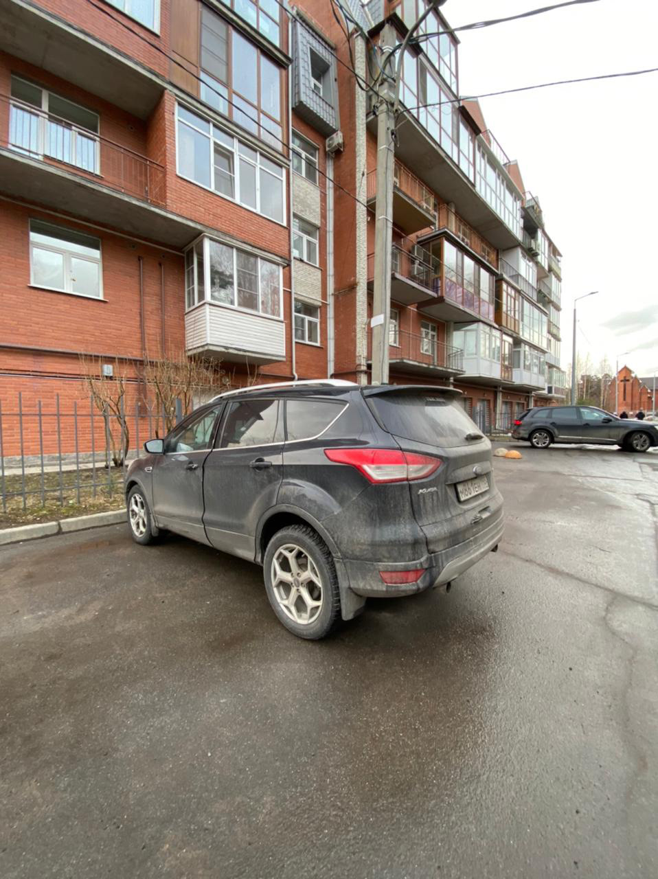 ДТП и приятные последствия. — Ford Kuga (2G), 2 л, 2013 года | кузовной  ремонт | DRIVE2