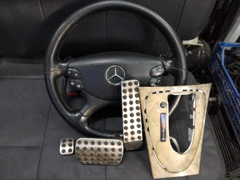 В продаже спорт руль+накладки — Mercedes-Benz E-Class (W211), 3,2 л ...