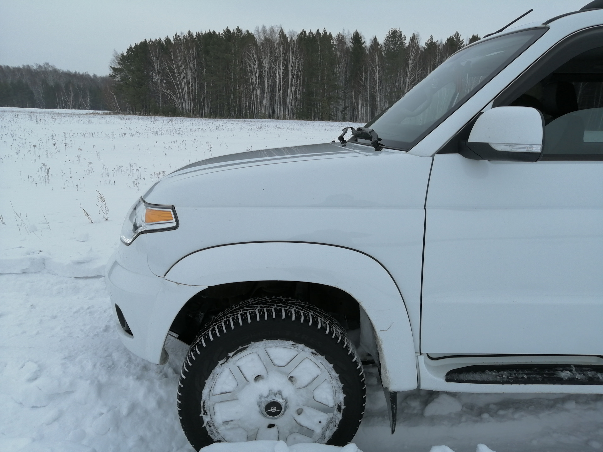 Выезд клуба УАЗ Патриот Омск 14 февраля 2021 — УАЗ Patriot, 2,7 л, 2019 ...