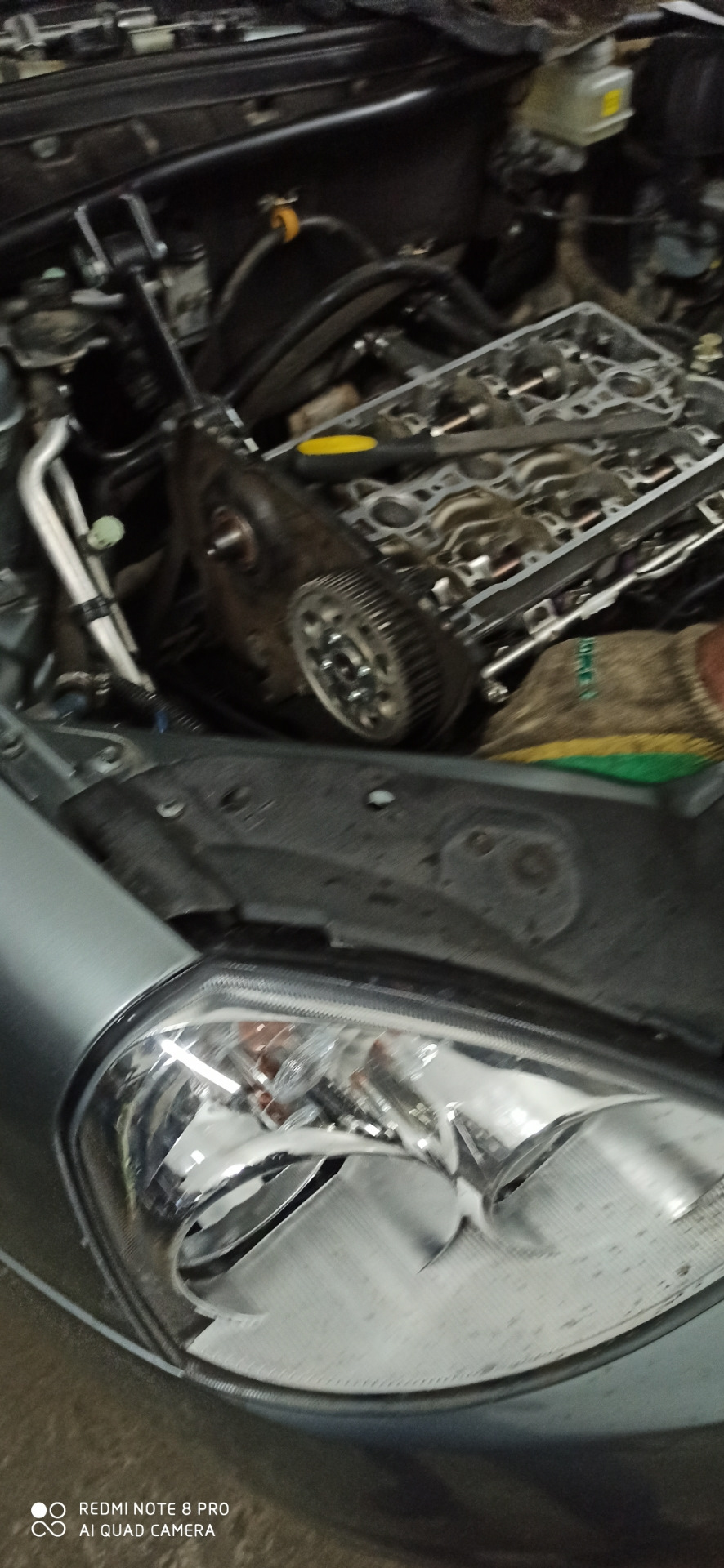 Установка распредвалов и замена гидрокомпенсаторав )) — Lada Приора ...