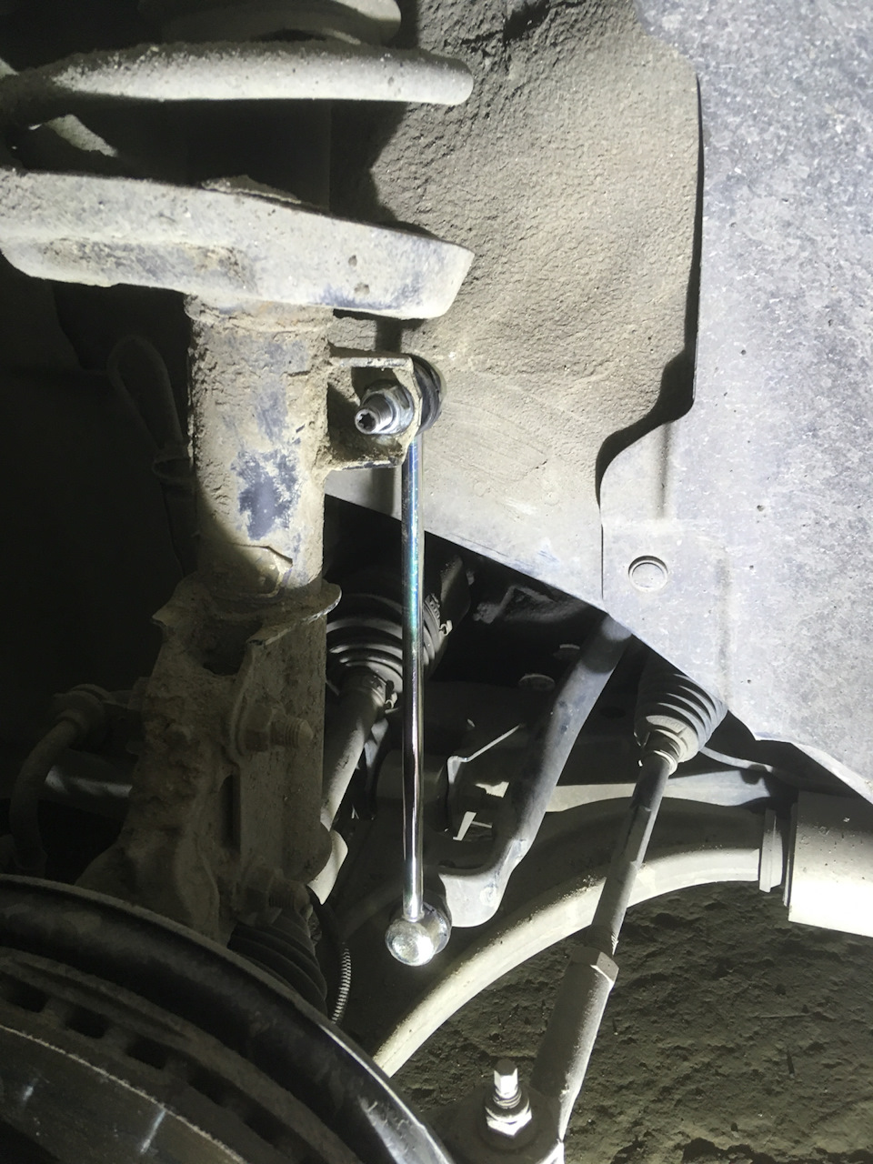 Стойки стабилизатора — Chevrolet Orlando (1G), 1,8 л, 2011 года ...