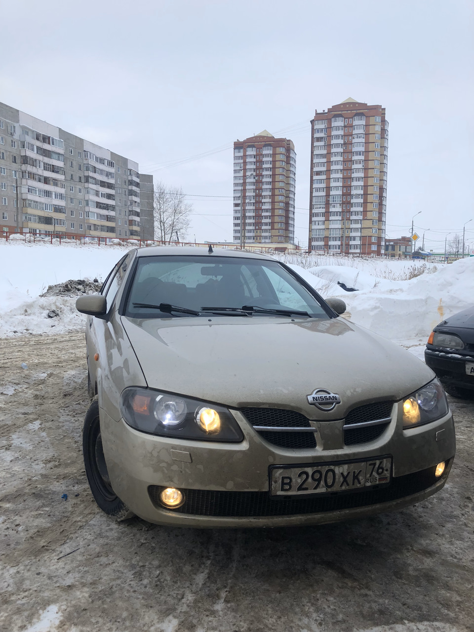 Противотуманки Nissan almera n16 — Nissan Almera II (N16), 1,5 л, 2004 года  | своими руками | DRIVE2