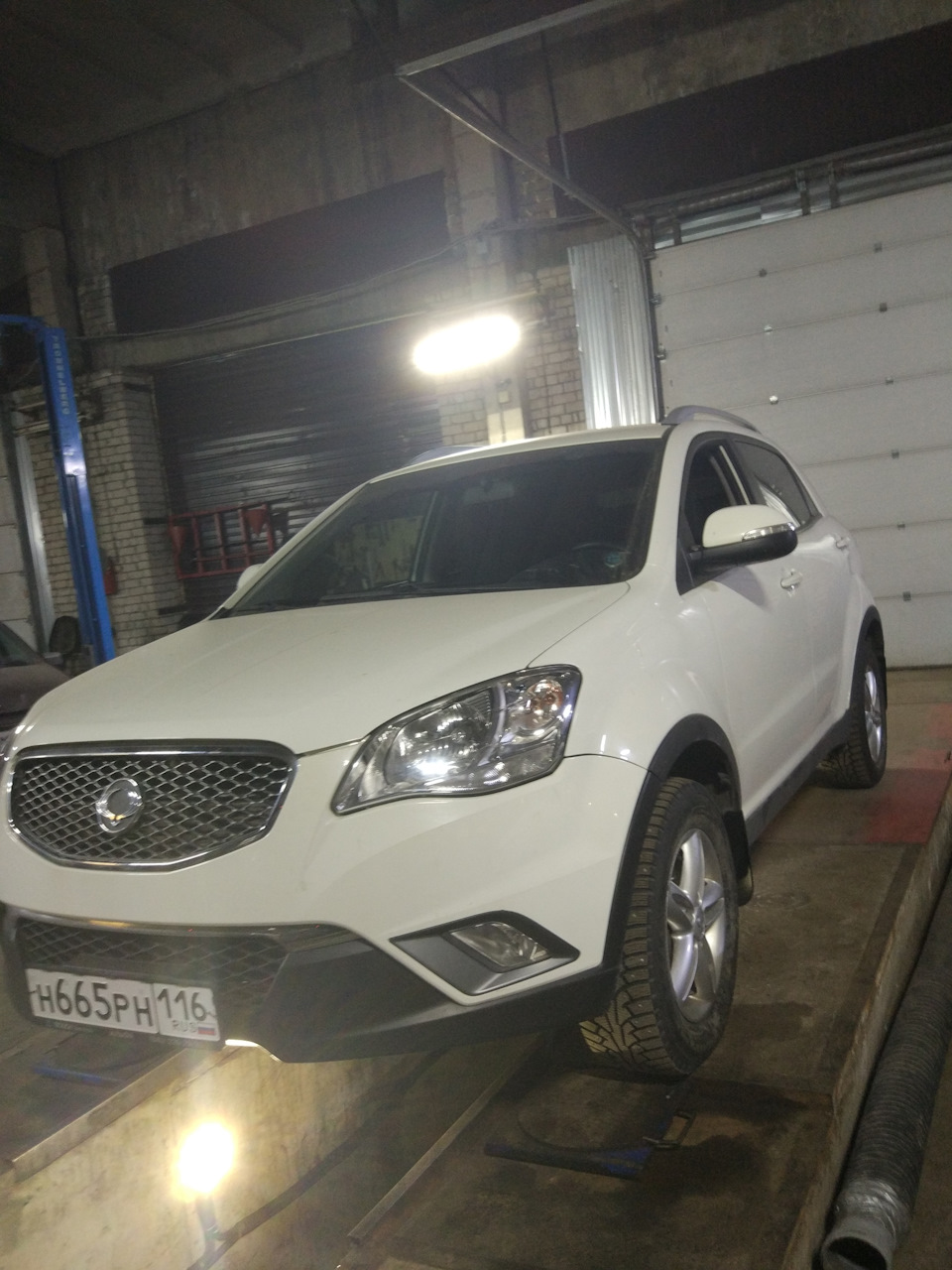 ТО, брызговики — SsangYong Actyon (2G), 2 л, 2011 года | плановое ТО ...