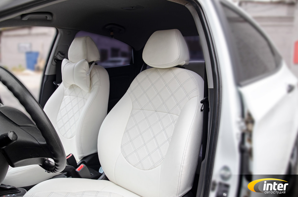 Установка каркасных чехлов для Hyundai Solaris (1gn) — AS-INTER на DRIVE2