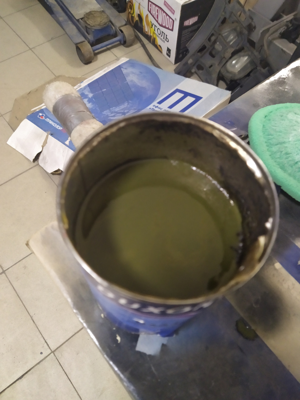 Нежданно-негадано. Тосол сменил цвет — Lada Приора седан, 1,6 л, 2008 ...