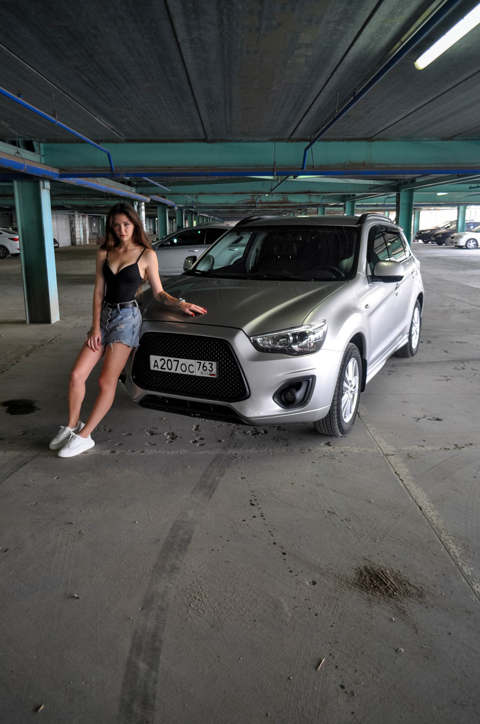 📷 Фото с девушкой — Mitsubishi ASX, 1,6 л, 2012 года | фотография | DRIVE2