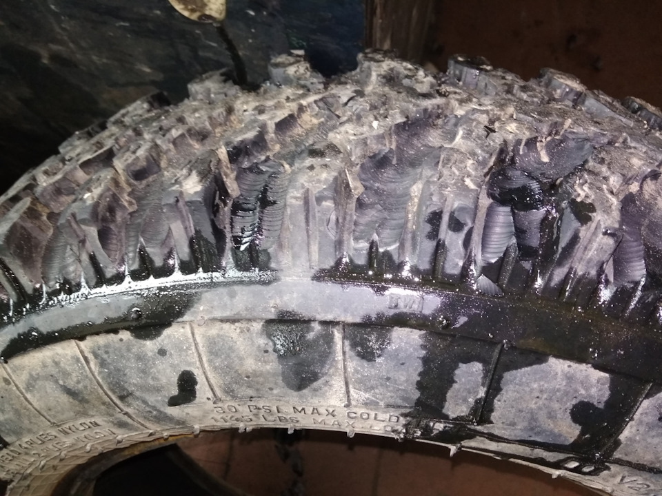 Нарезка резины — Lada 4x4 3D, 1,7 л, 2002 года | шины | DRIVE2