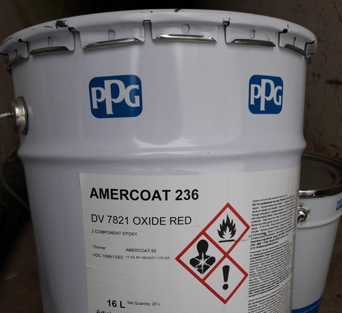 236. PPG Amercoat 236. Покрытие Амеркот. Краска Амеркоат. Отвердитель для антикоррозионных покрытий.