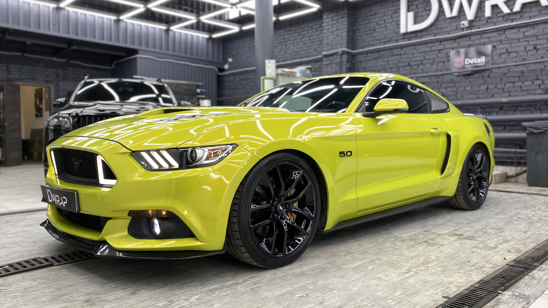 Ford Mustang (6G) 5.0 бензиновый 2015 | Желтая молния на DRIVE2