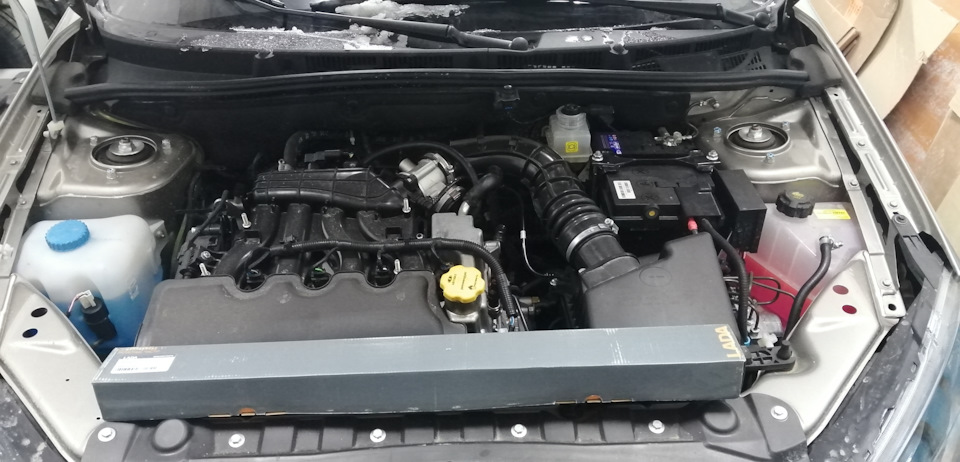 Газовые упоры капота — Lada Гранта Лифтбек (2G), 1,6 л, 2021 года ...