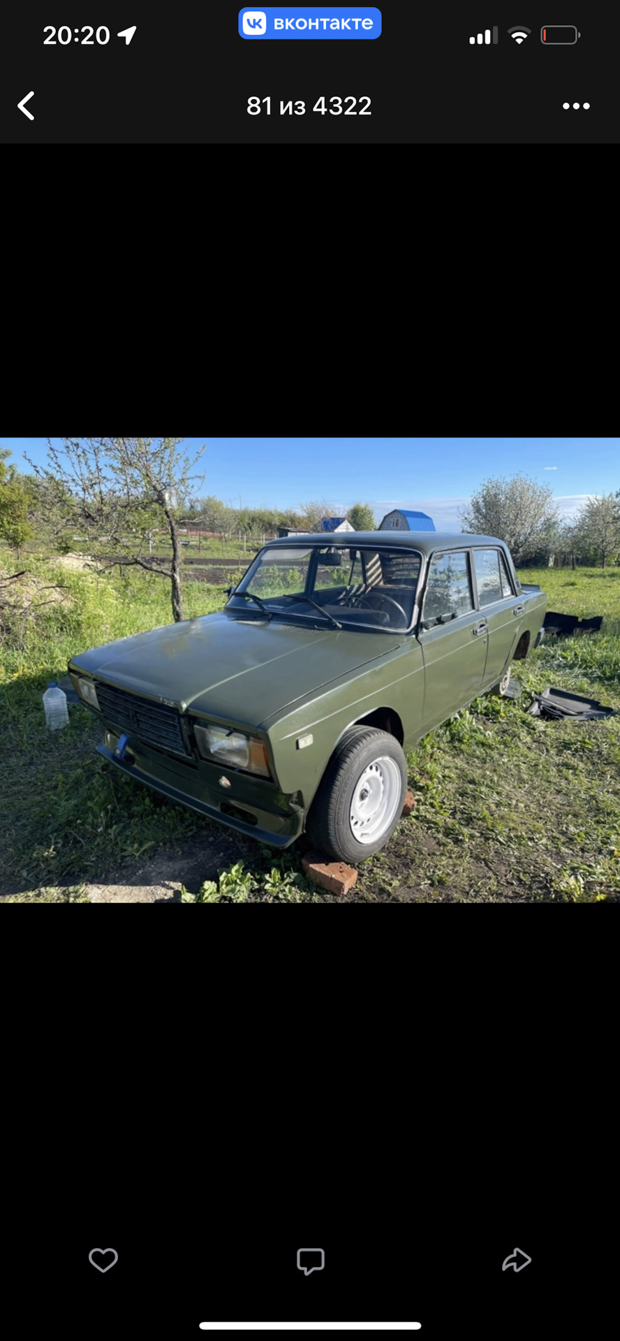 Покраска машины (цвет ХАКИ) — Lada 21074, 1,5 л, 2003 года | тюнинг | DRIVE2