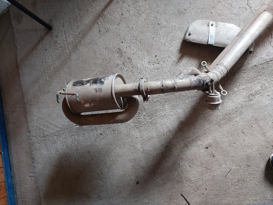 Режимный выхлоп 50мм 4efe, 5efe, 5efhe, паук+трасса+банка twin loop ...