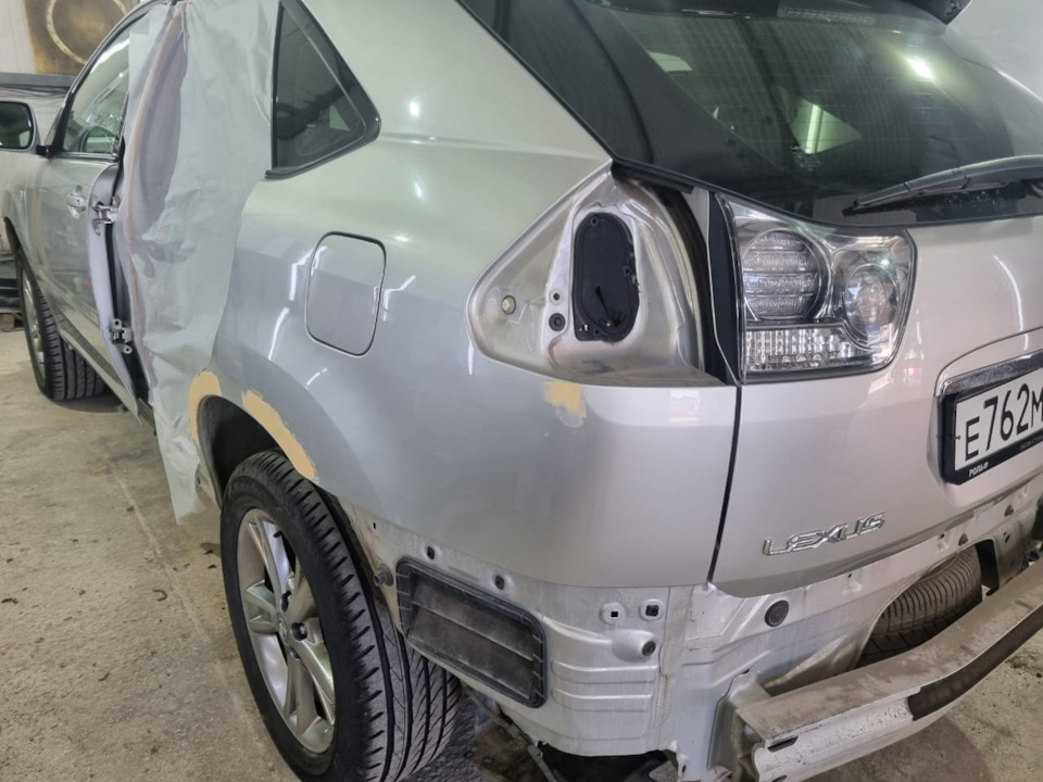 #5 — Кузовной ремонт — Lexus RX 400h (2G), 3,3 л, 2007 года | кузовной ...
