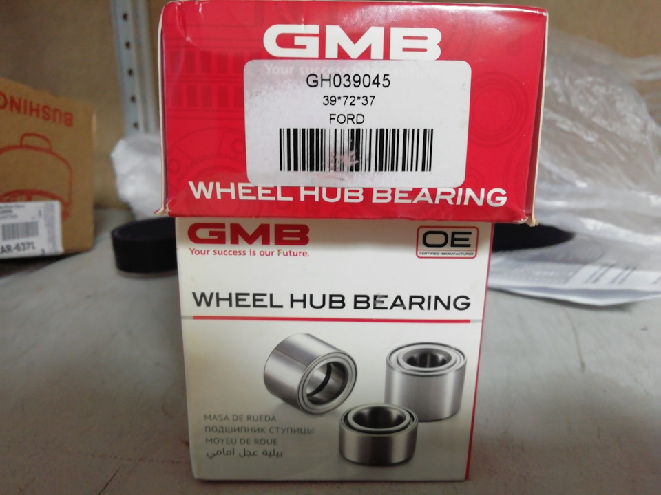 GH039045 Подшипник передней ступицы GMB | Запчасти на DRIVE2