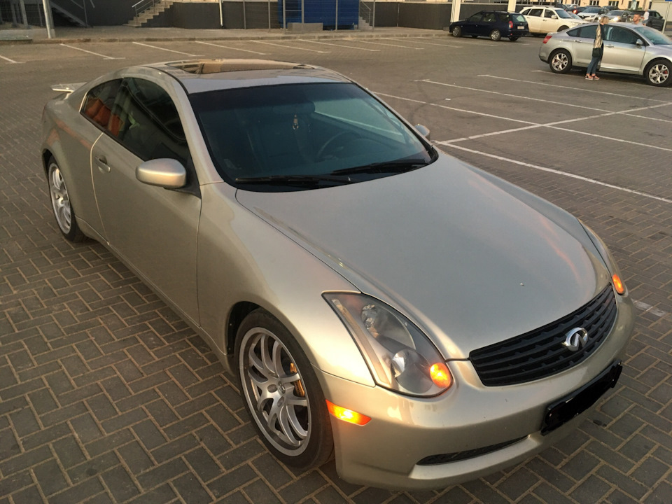 Продажа авто беларусь фото цены 10* Полный облив - Infiniti G35 Coupe, 3,5 л, 2003 года кузовной ремонт DRIVE2